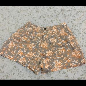 Floral Print Shorts